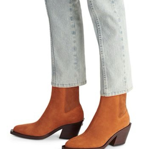 🆕 Coach Prestyn 80mm suede ankle boots - Picture 2 of 10